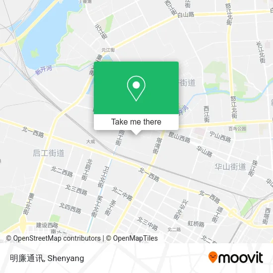 明廉通讯 map