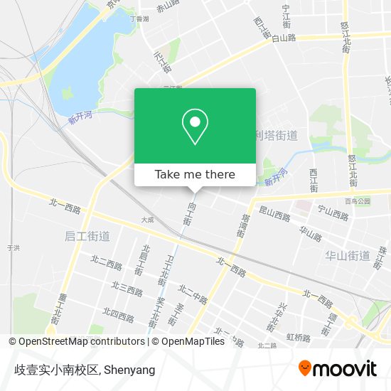 歧壹实小南校区 map
