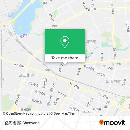 亿海名都 map
