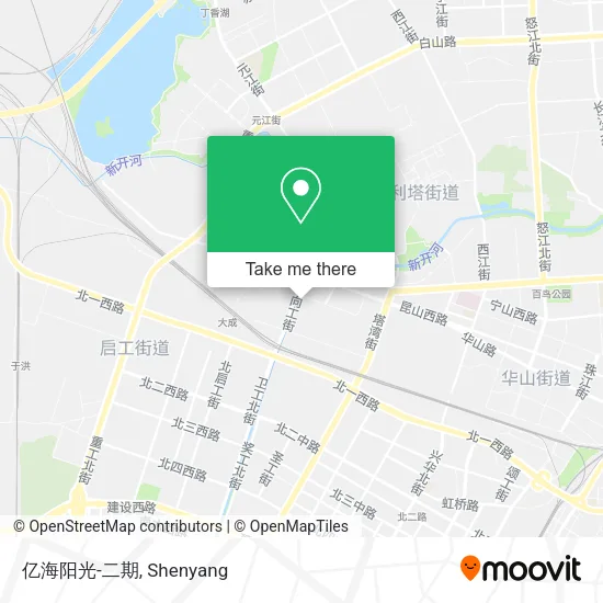 亿海阳光-二期 map