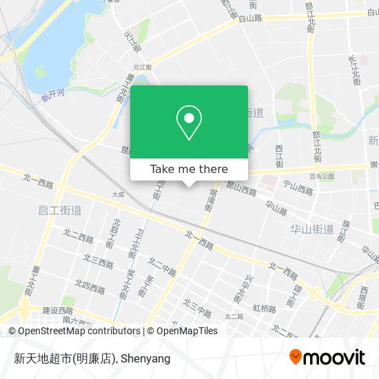新天地超市(明廉店) map