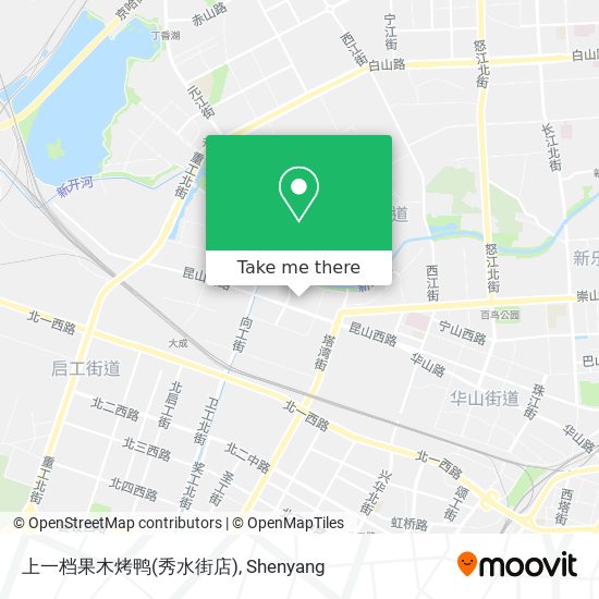 上一档果木烤鸭(秀水街店) map