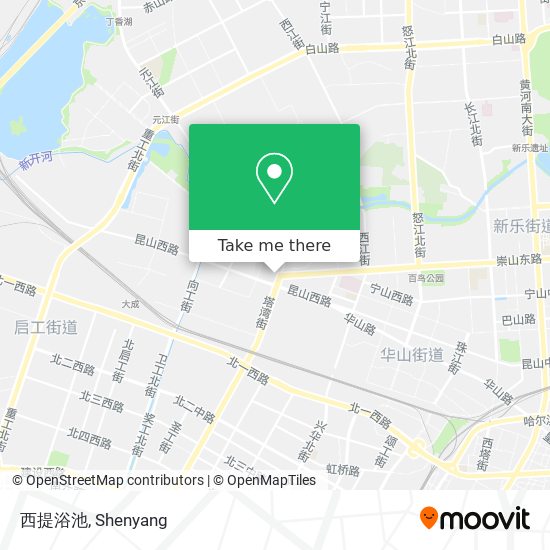 西提浴池 map