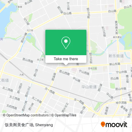 饭美阁美食广场 map