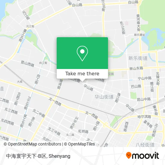 中海寰宇天下-B区 map