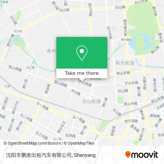 沈阳市鹏发出租汽车有限公司 map