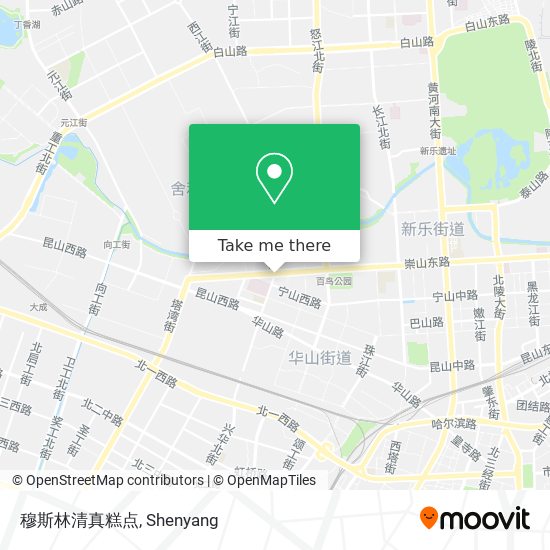 穆斯林清真糕点 map