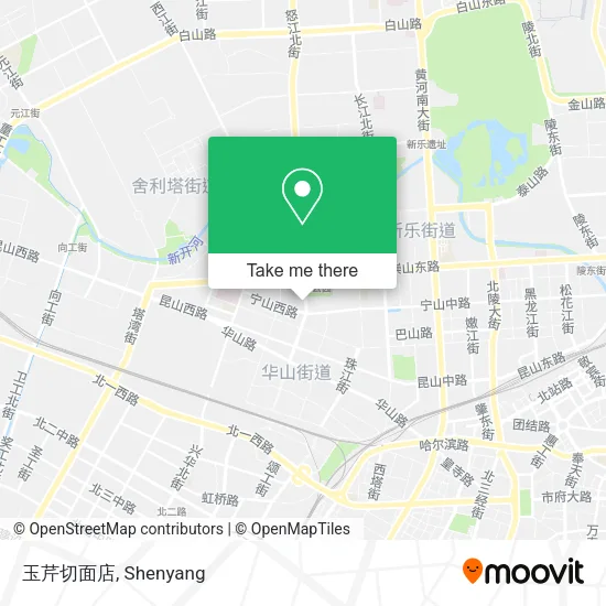 玉芹切面店 map
