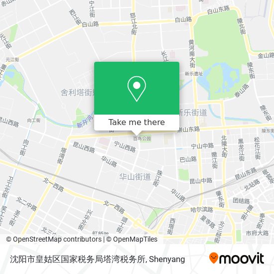 沈阳市皇姑区国家税务局塔湾税务所 map