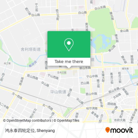 鸿永泰四轮定位 map