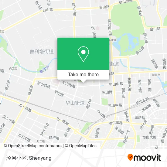 泾河小区 map