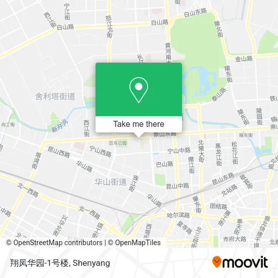 翔凤华园-1号楼 map