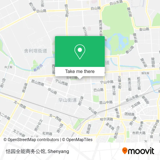 恬园全能商务公馆 map