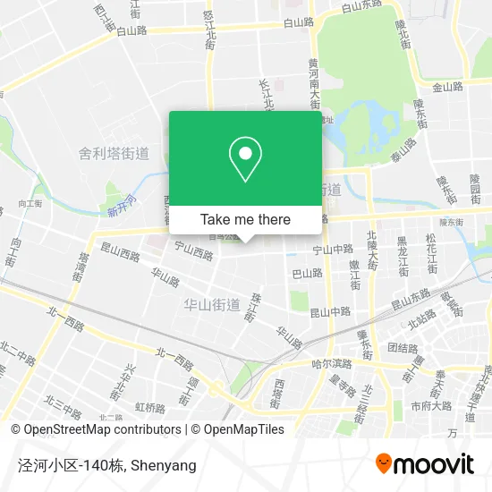 泾河小区-140栋 map