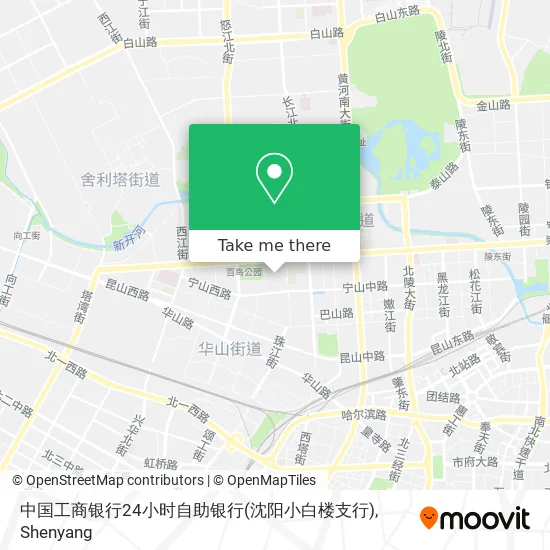 中国工商银行24小时自助银行(沈阳小白楼支行) map