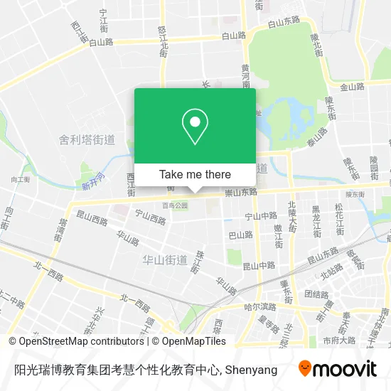 阳光瑞博教育集团考慧个性化教育中心 map