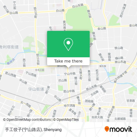 手工饺子(宁山路店) map