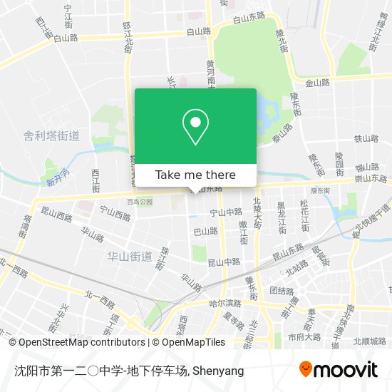 沈阳市第一二〇中学-地下停车场 map