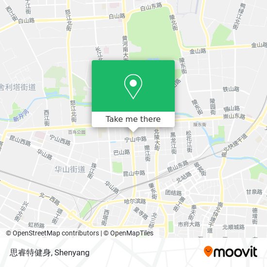 思睿特健身 map