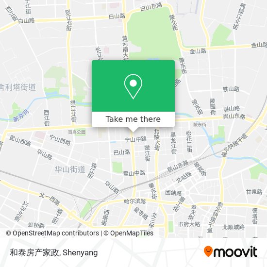 和泰房产家政 map