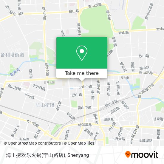 海里捞欢乐火锅(宁山路店) map