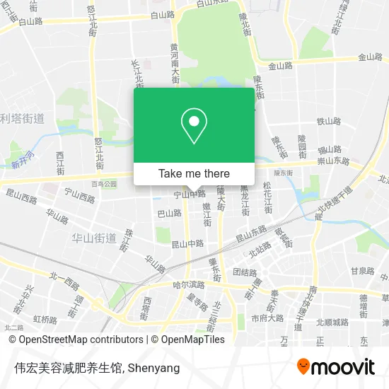 伟宏美容减肥养生馆 map