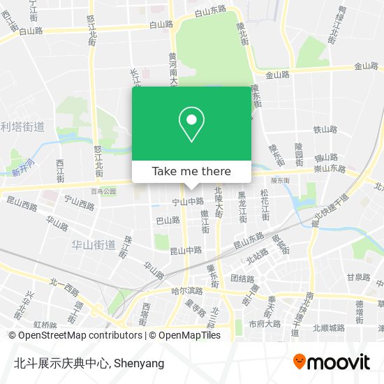 北斗展示庆典中心 map