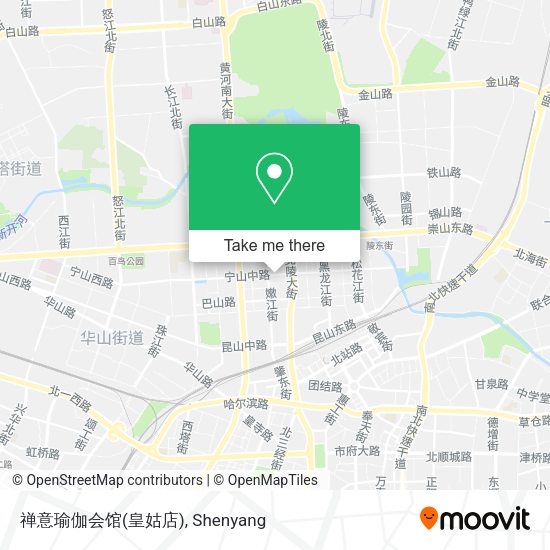 禅意瑜伽会馆(皇姑店) map