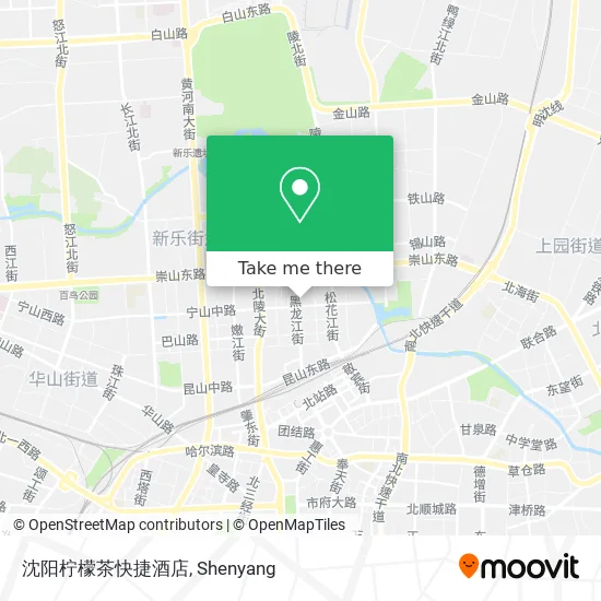 沈阳柠檬茶快捷酒店 map