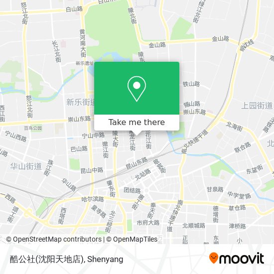 酷公社(沈阳天地店) map
