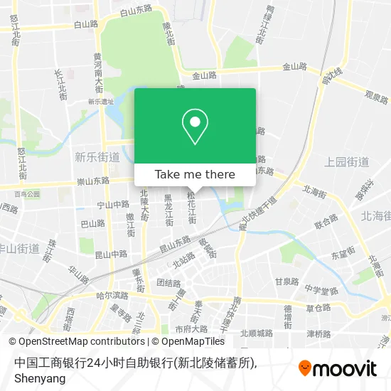 中国工商银行24小时自助银行(新北陵储蓄所) map