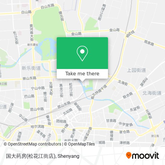 国大药房(松花江街店) map