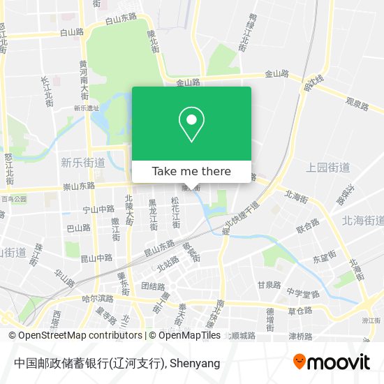 中国邮政储蓄银行(辽河支行) map