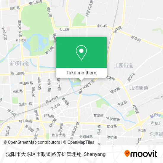 沈阳市大东区市政道路养护管理处 map
