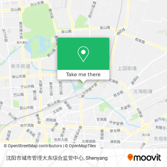 沈阳市城市管理大东综合监管中心 map