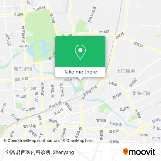 刘富君西医内科诊所 map