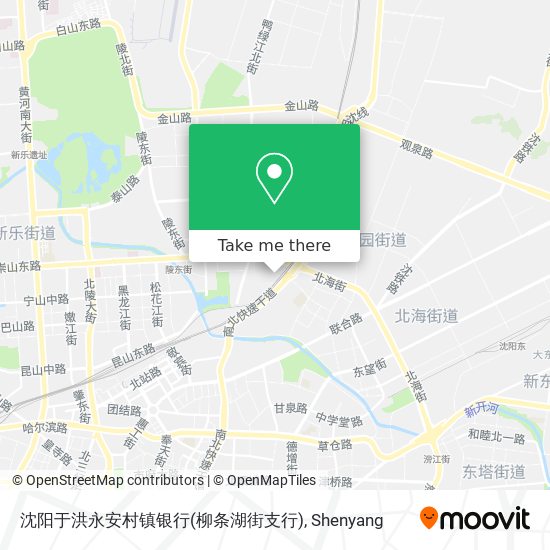 沈阳于洪永安村镇银行(柳条湖街支行) map