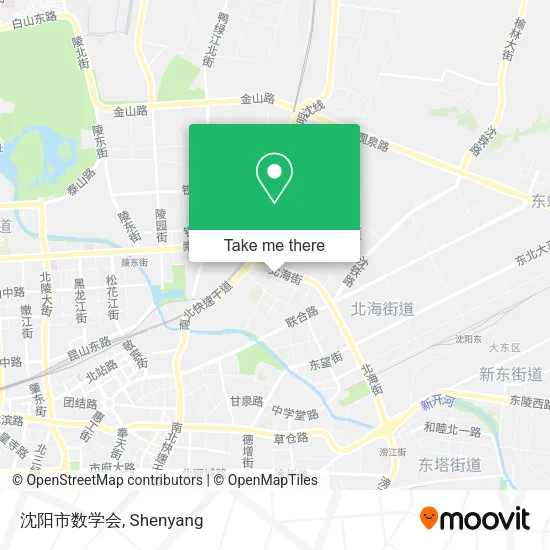 沈阳市数学会 map