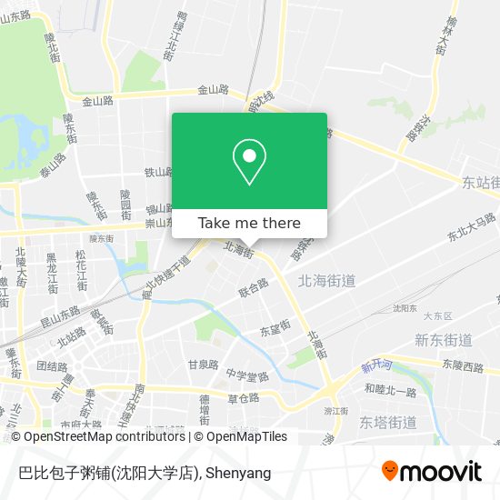 巴比包子粥铺(沈阳大学店) map
