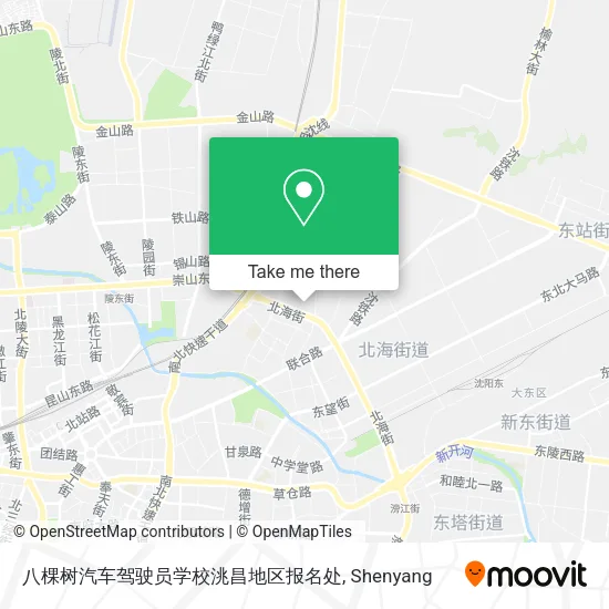 八棵树汽车驾驶员学校洮昌地区报名处 map