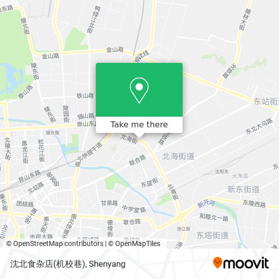沈北食杂店(机校巷) map