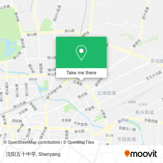 沈阳五十中学 map