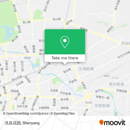 兆昌花园 map
