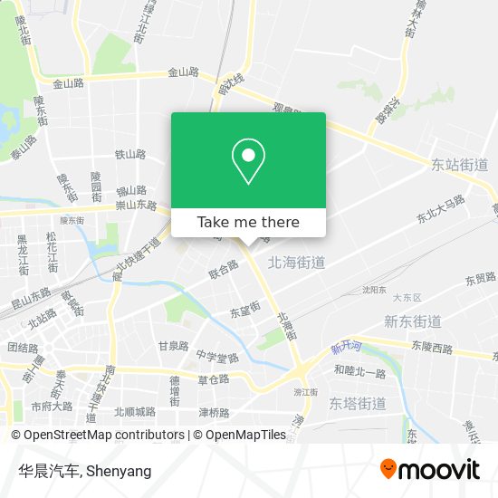 华晨汽车 map