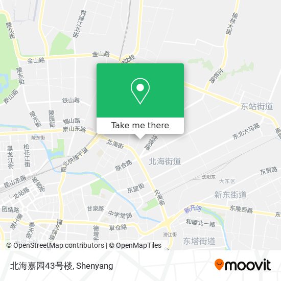 北海嘉园43号楼 map