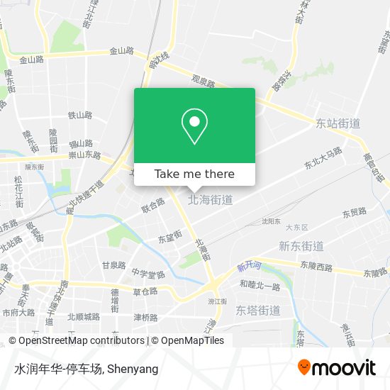 水润年华-停车场 map