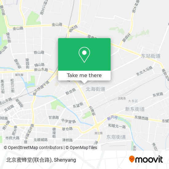 北京蜜蜂堂(联合路) map
