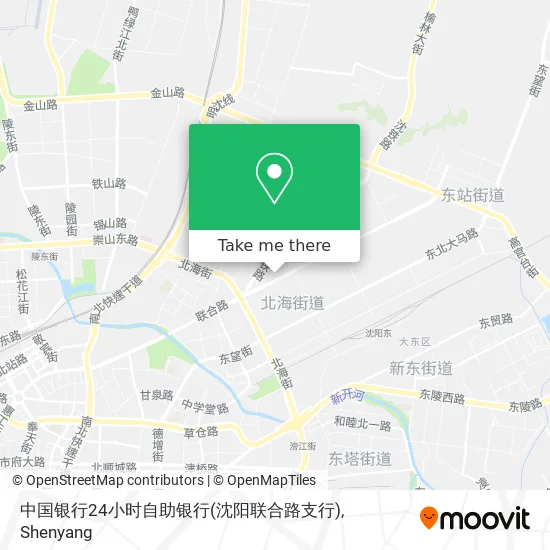 中国银行24小时自助银行(沈阳联合路支行) map