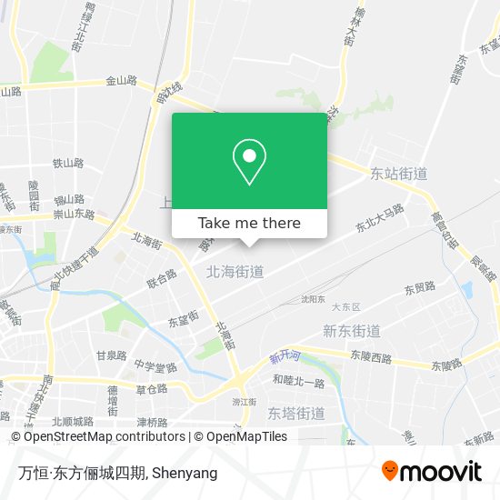 万恒·东方俪城四期 map