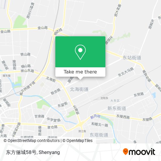 东方俪城58号 map